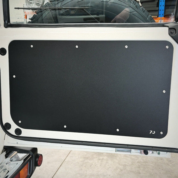 Large Barn Door Card to suit Toyota LandCruiser 70 Series