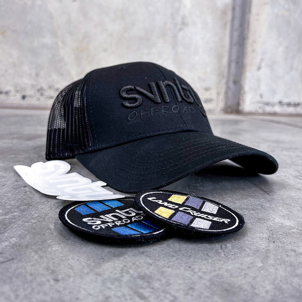 SVNTY OFFROAD Merch Pack – Cap & Patches