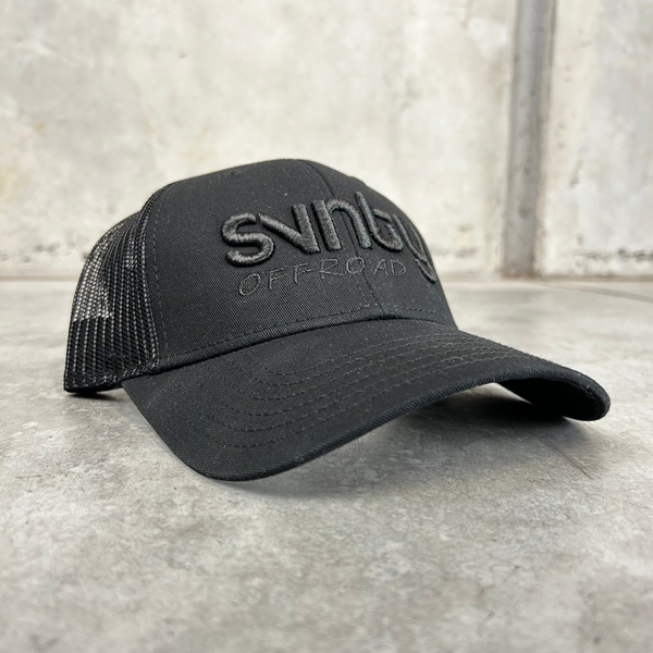 SVNTY OFFROAD Black Logo Cap