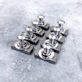 Stainless Steel M8 Button Head Bolt Fastener Kit – Suits Rhino Rack, Yakima, & Rola Titan Roof Racks